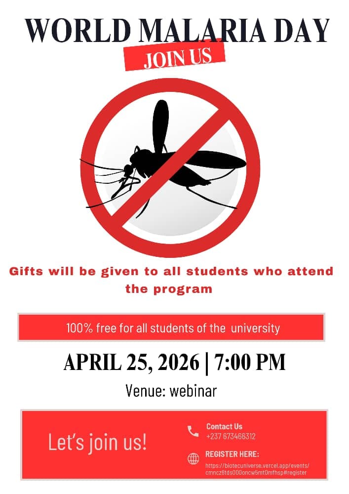 Seminar: Malaria — Current Research and Strategies to Control the Spread